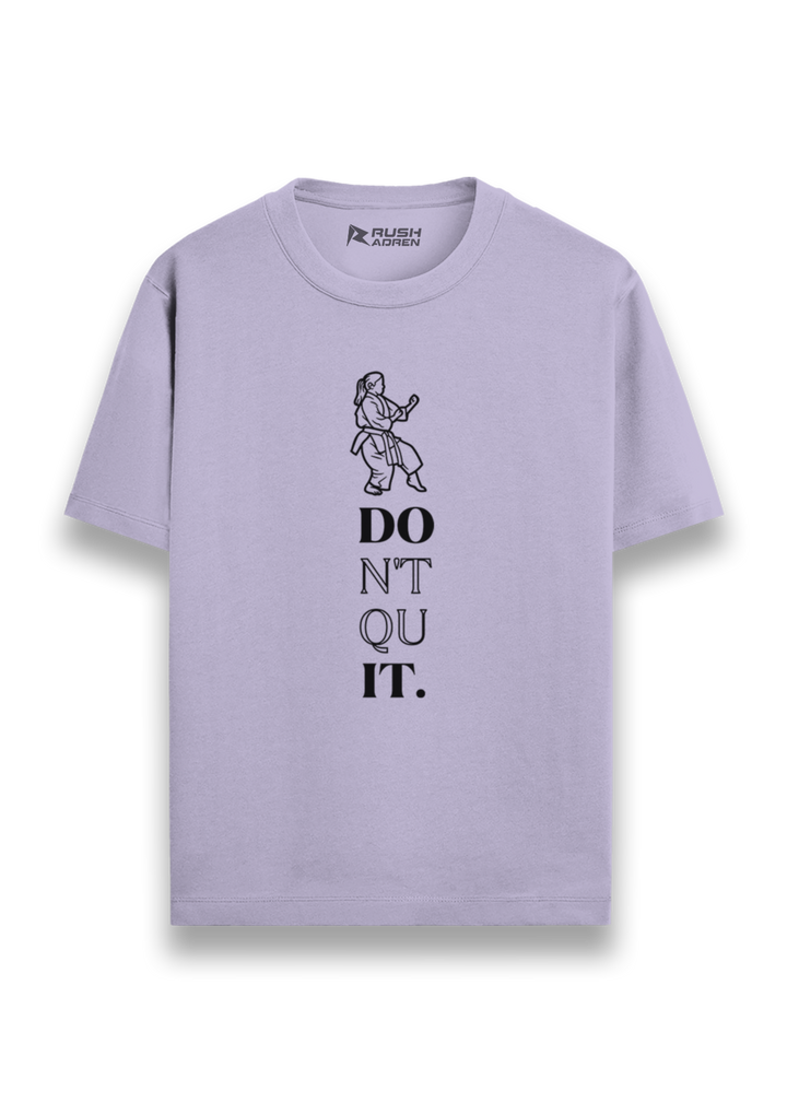 Karate Don't Quit Graphic T-Shirt