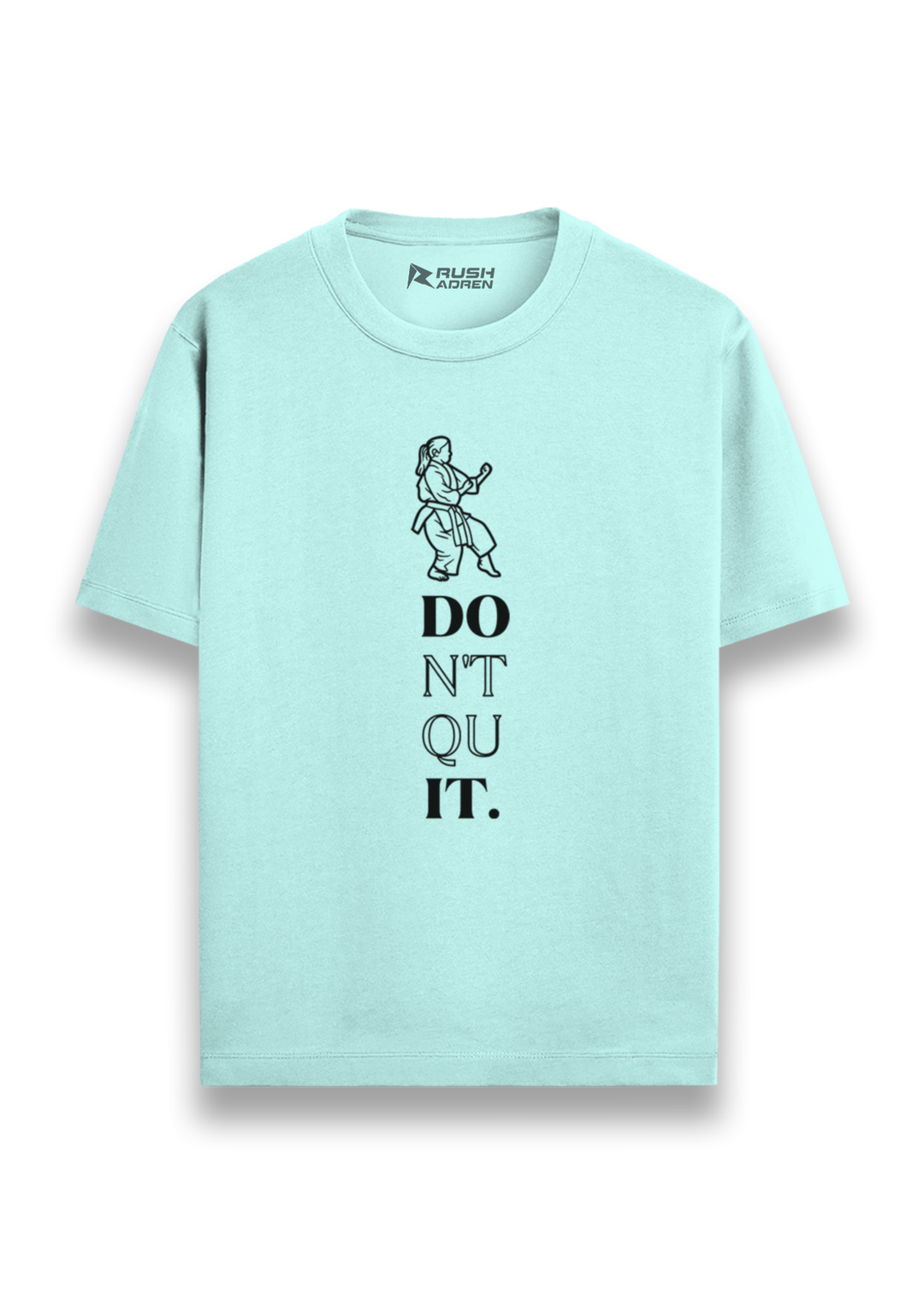 Karate Don't Quit Graphic T-Shirt