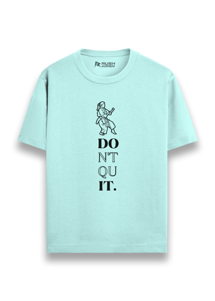 Karate Don't Quit Graphic T-Shirt
