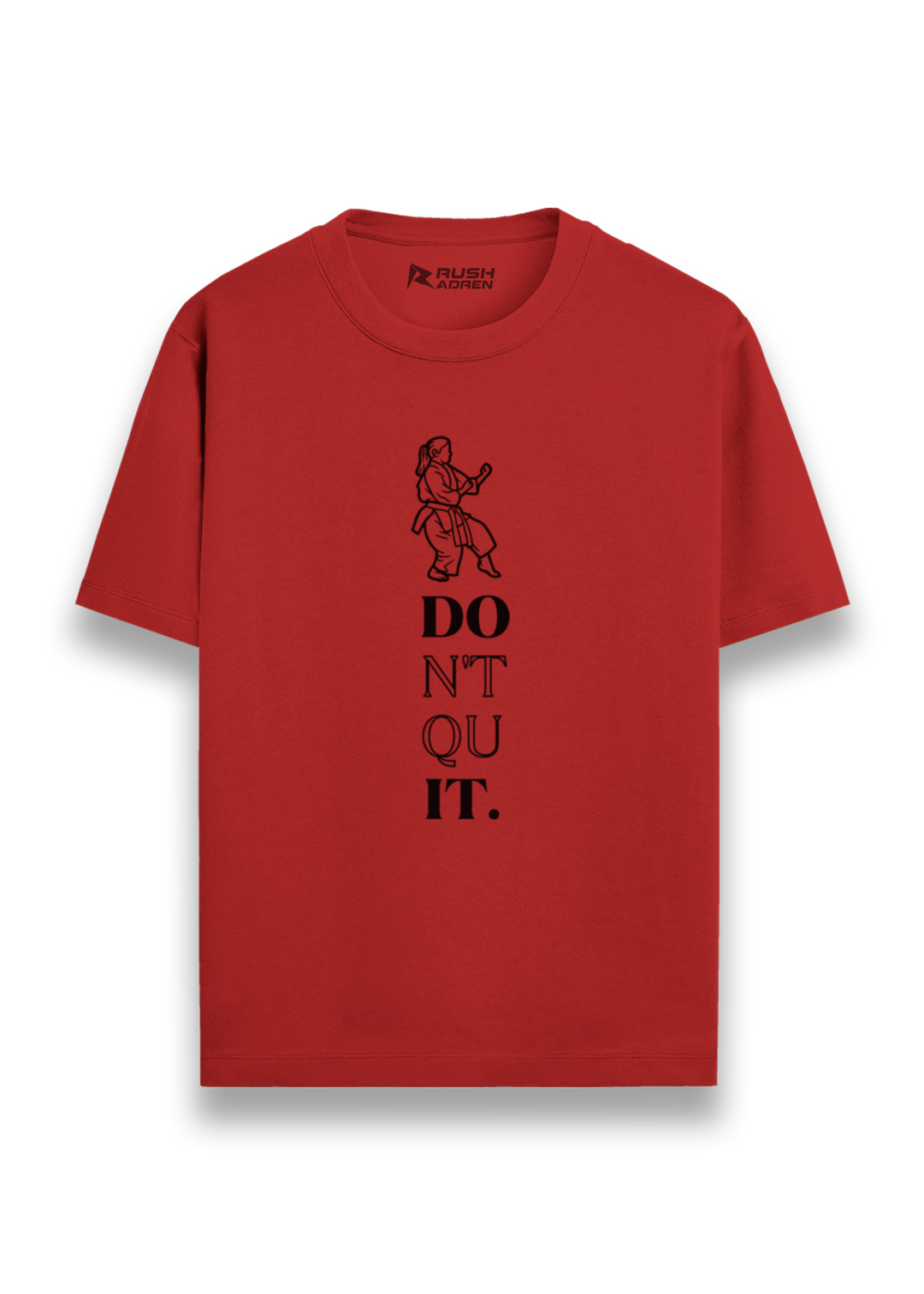 Karate Don't Quit Graphic T-Shirt