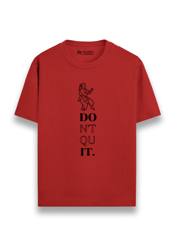 Karate Don't Quit Graphic T-Shirt