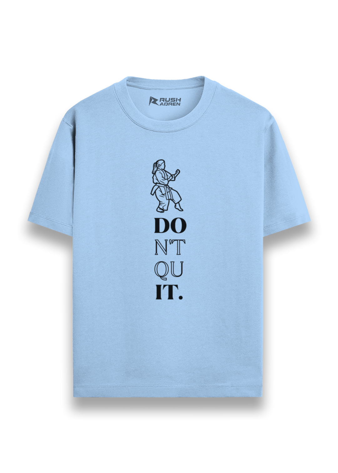 Karate Don't Quit Graphic T-Shirt
