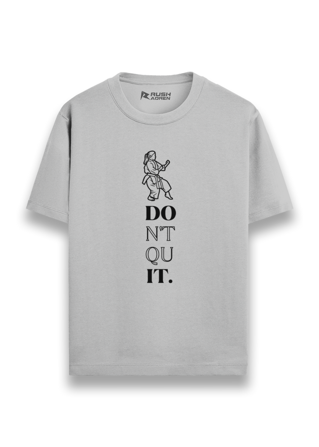 Karate Don't Quit Graphic T-Shirt