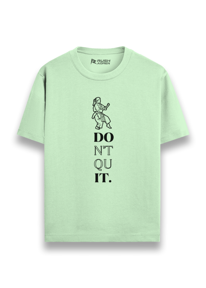 Karate Don't Quit Graphic T-Shirt