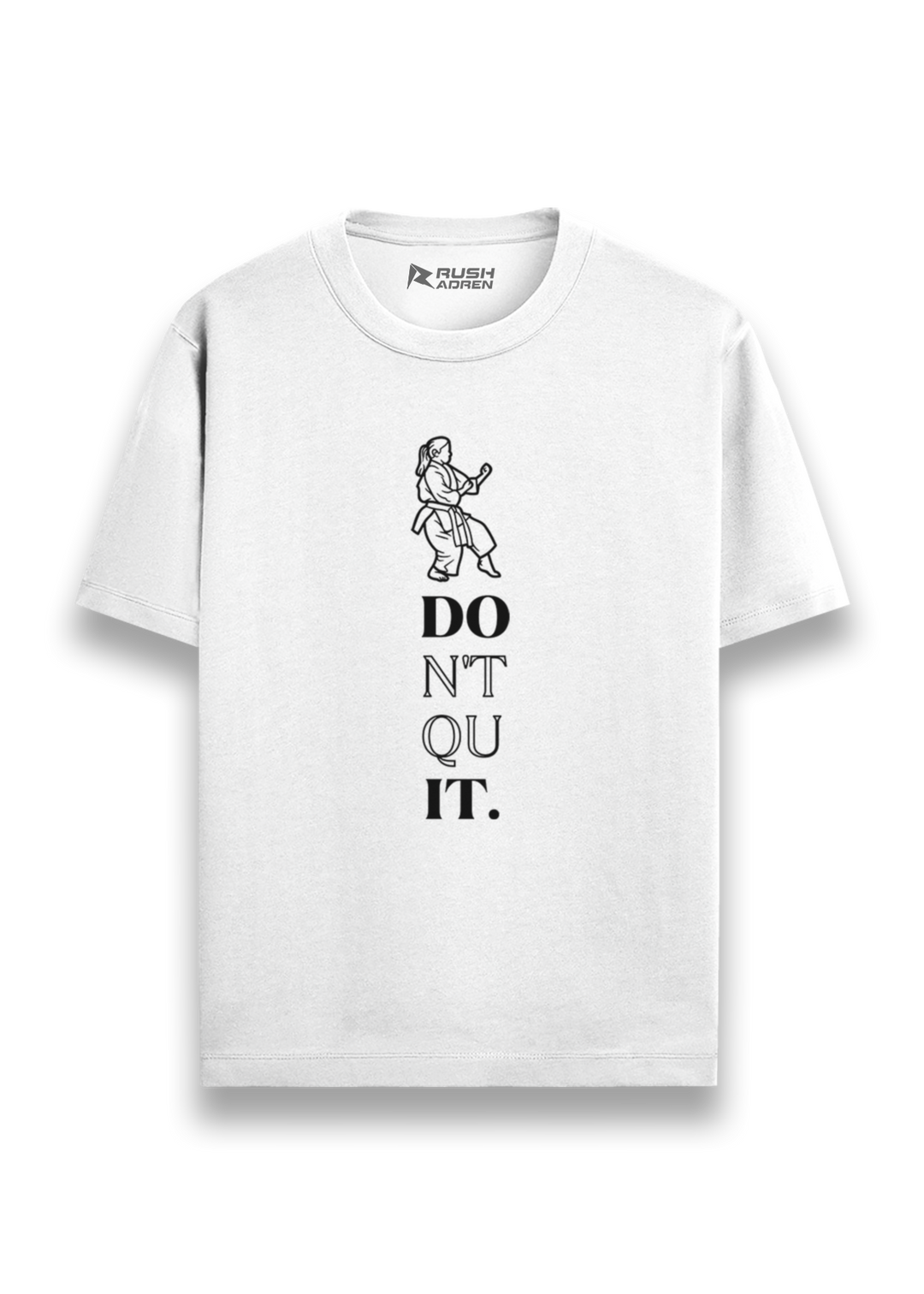 Karate Don't Quit Graphic T-Shirt