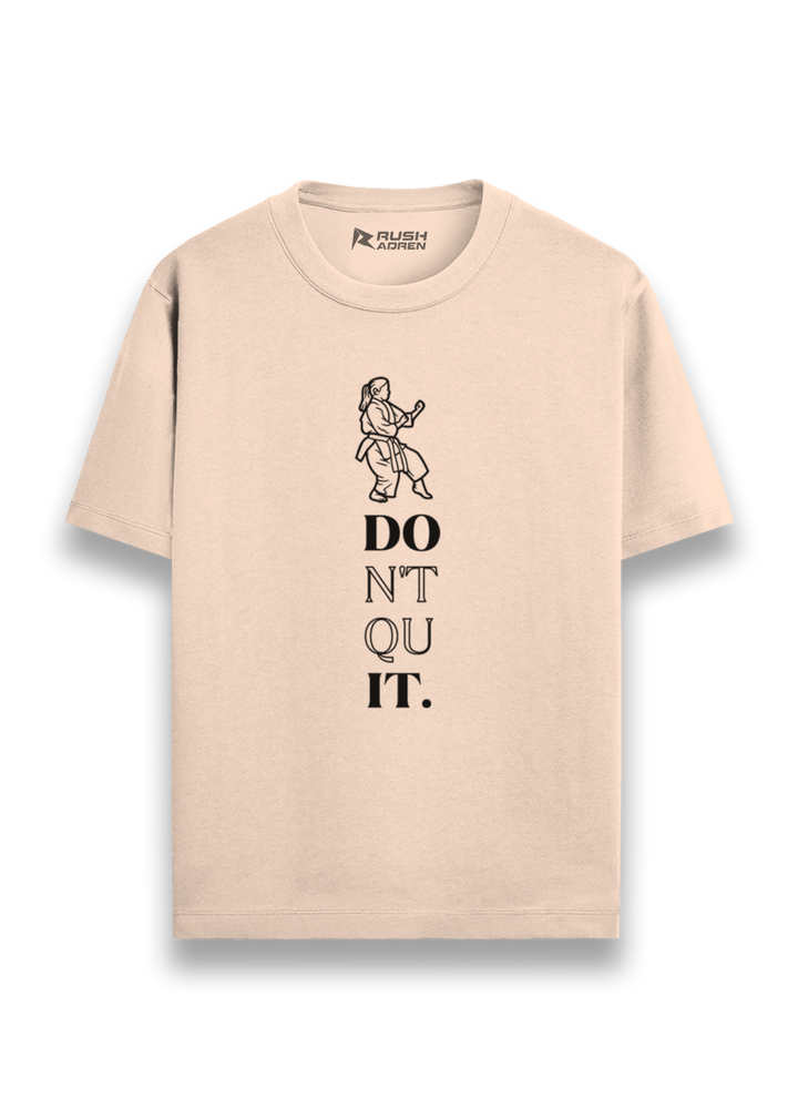Karate Don't Quit Graphic T-Shirt