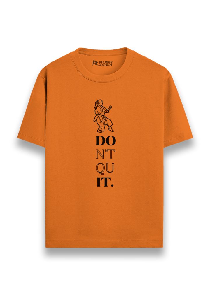 Karate Don't Quit Graphic T-Shirt