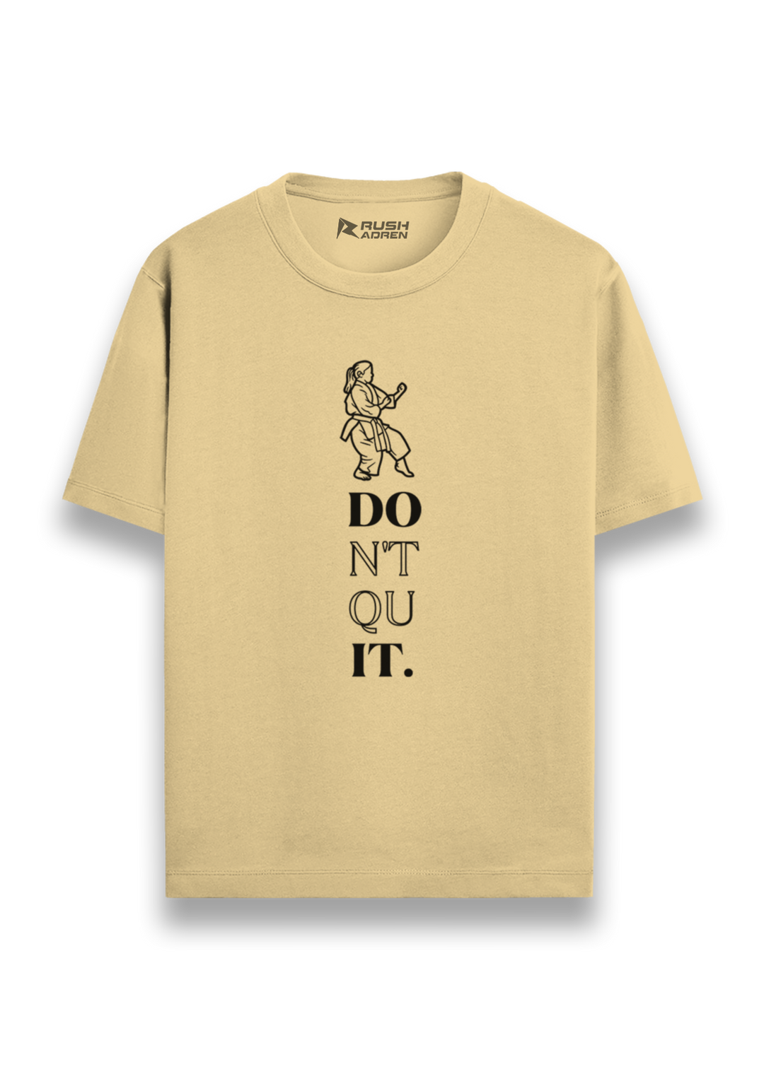 Karate Don't Quit Graphic T-Shirt