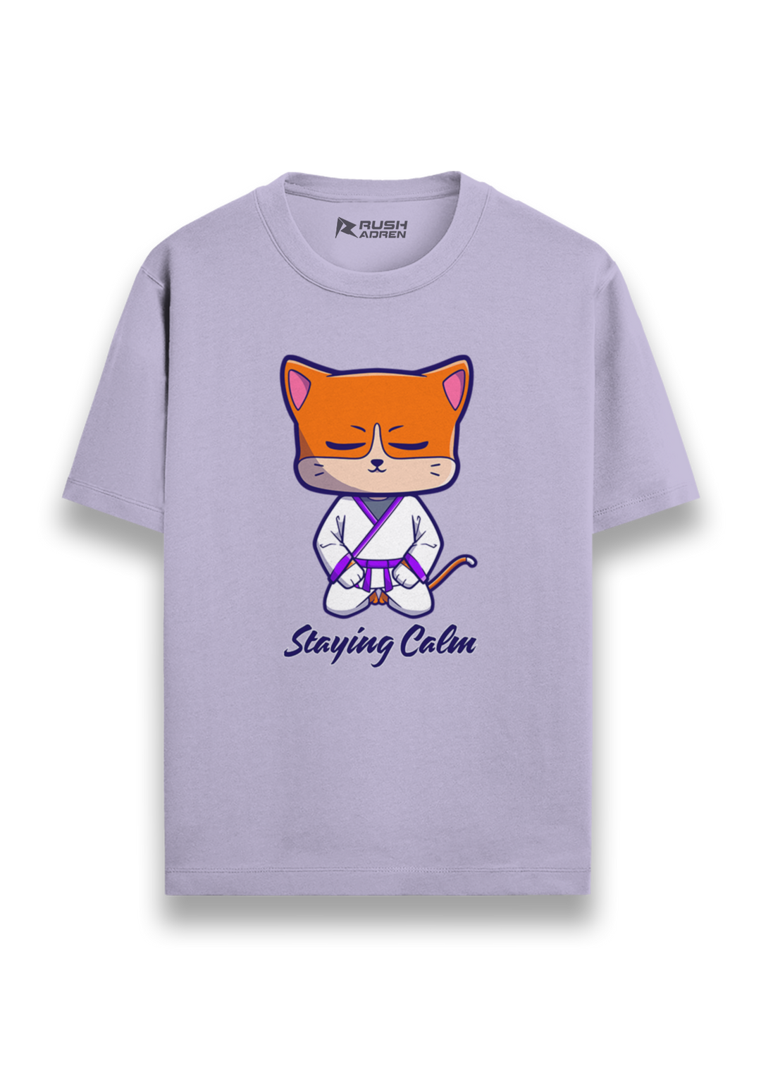 Zen Cat Karate Graphic T-Shirt