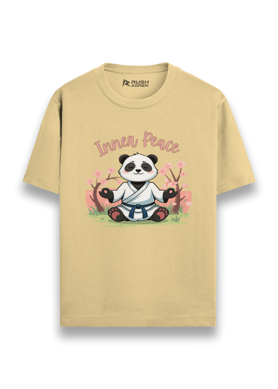Inner Peace Panda Graphic T-Shirt