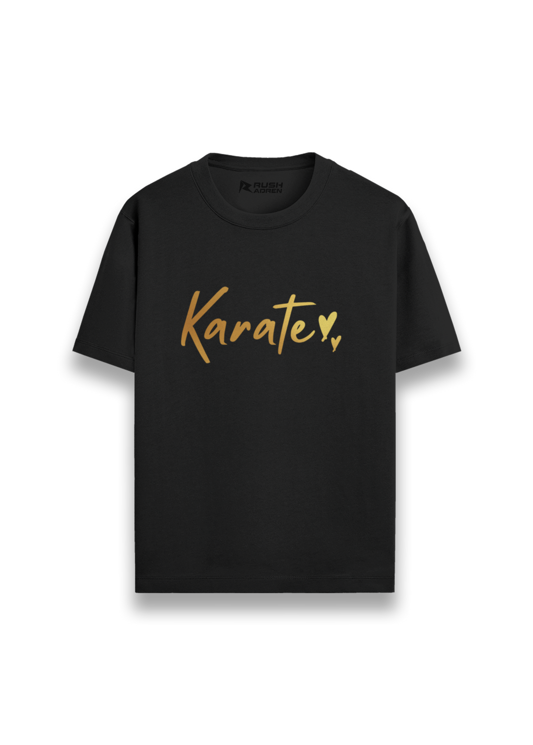 Boys Gold Printed Classic T-Shirt