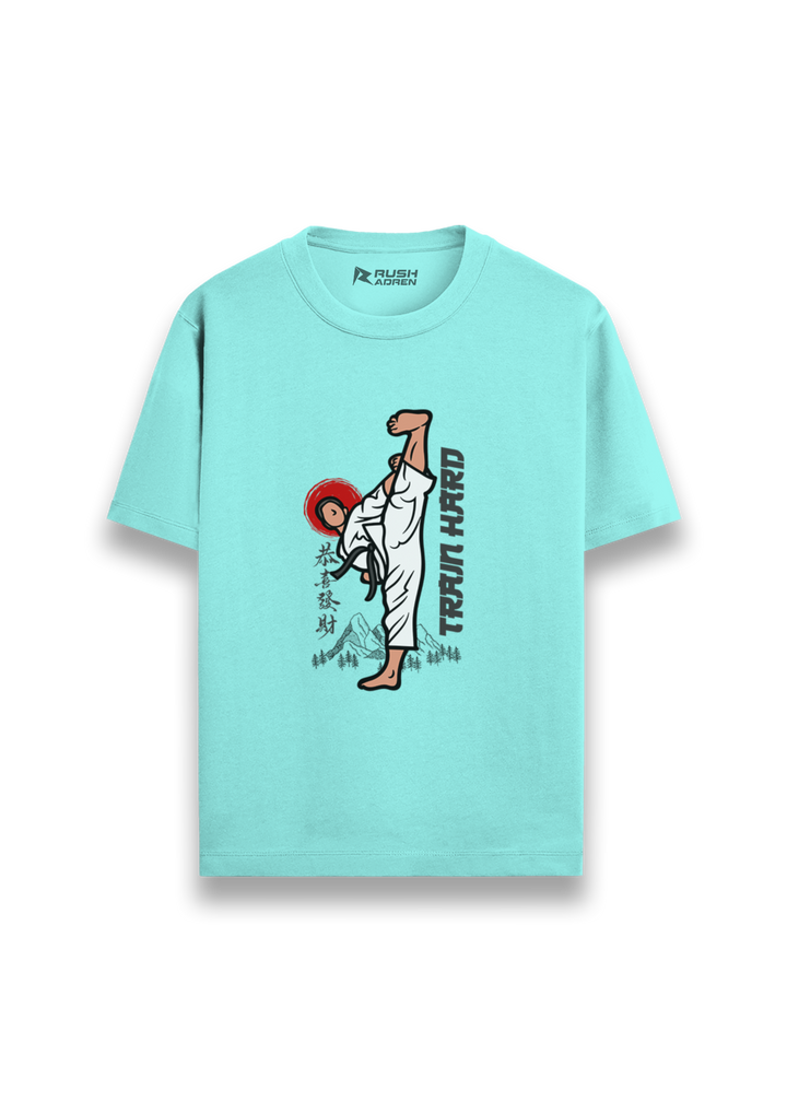 Boys Train Hard Karate Classic T-Shirt