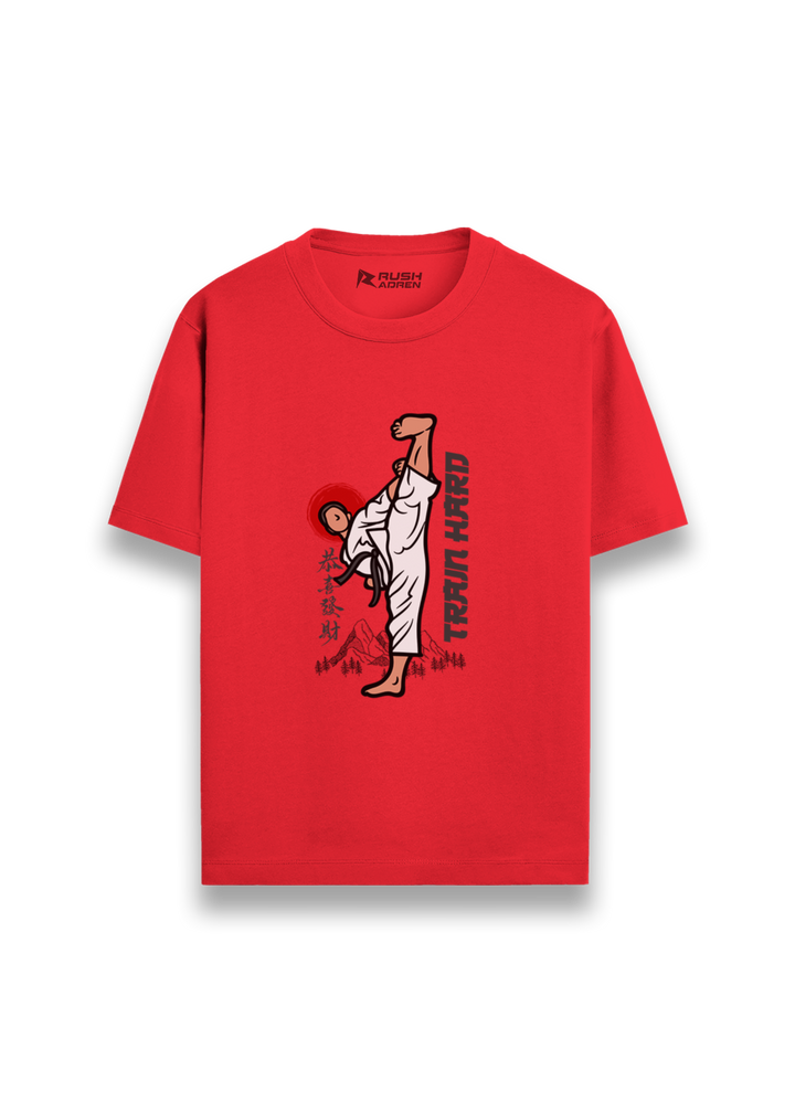 Boys Train Hard Karate Classic T-Shirt