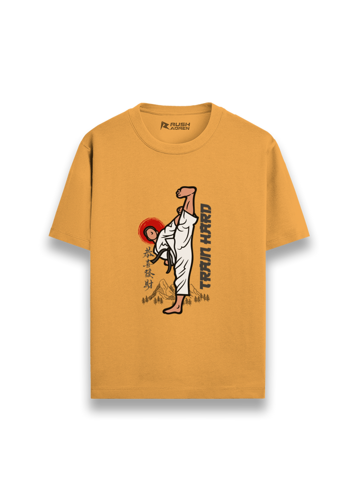 Boys Train Hard Karate Classic T-Shirt