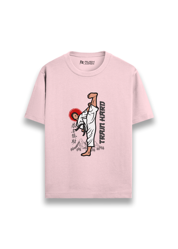 Boys Train Hard Karate Classic T-Shirt