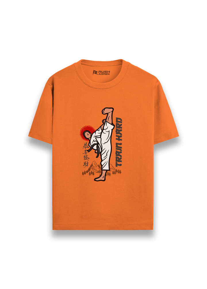 Boys Train Hard Karate Classic T-Shirt