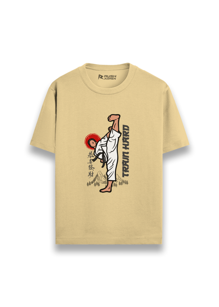 Boys Train Hard Karate Classic T-Shirt
