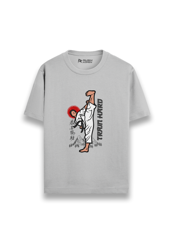 Boys Train Hard Karate Classic T-Shirt