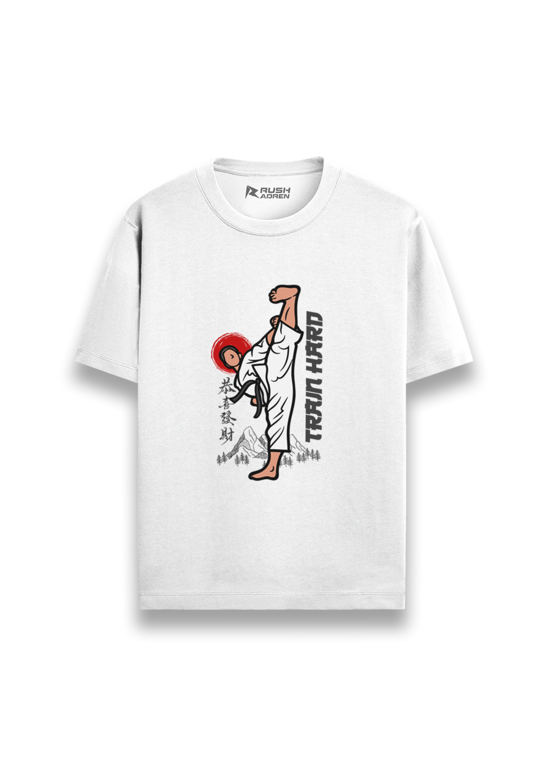Boys Train Hard Karate Classic T-Shirt