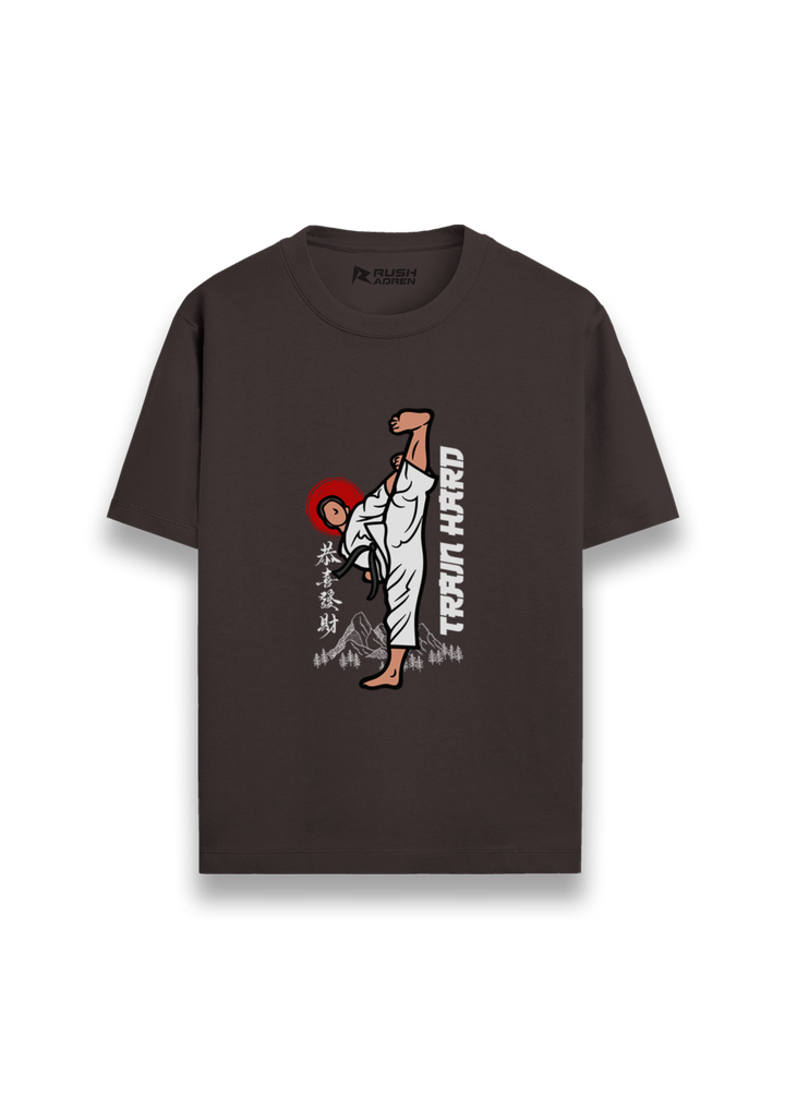 Boys Train Hard Karate Classic T-Shirt