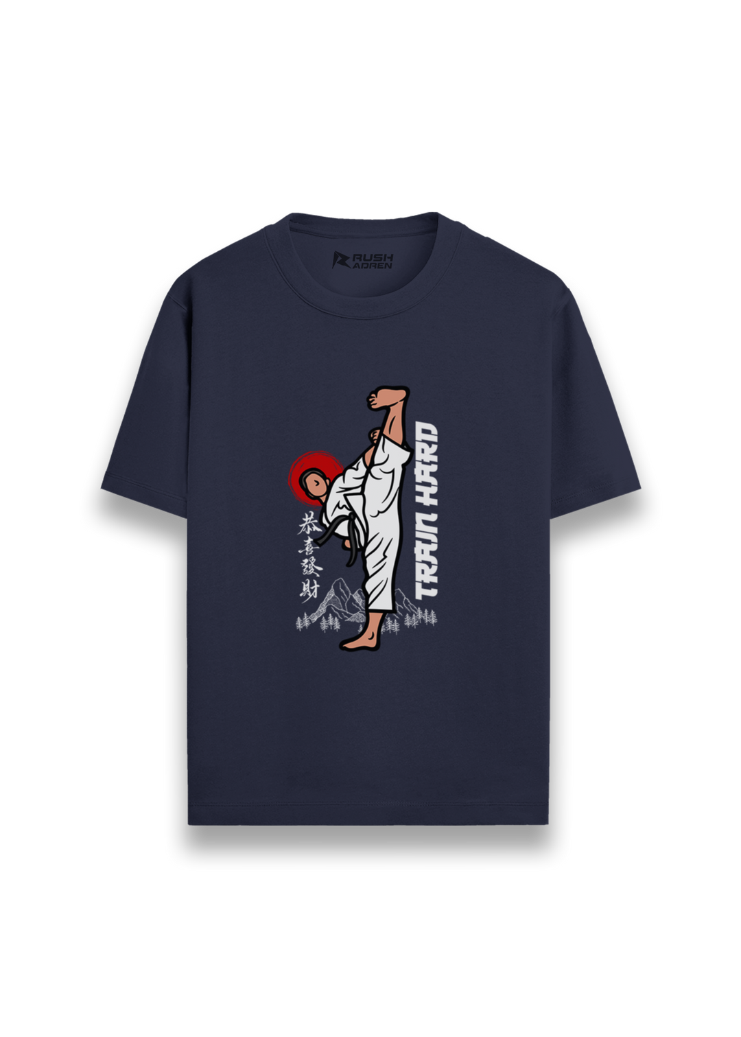 Boys Train Hard Karate Classic T-Shirt