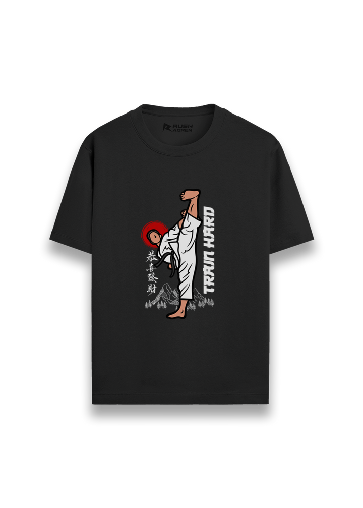 Boys Train Hard Karate Classic T-Shirt