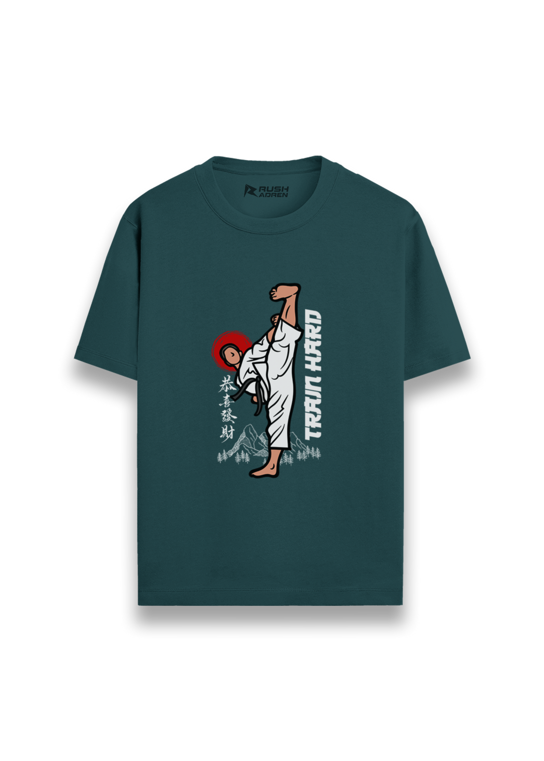 Boys Train Hard Karate Classic T-Shirt