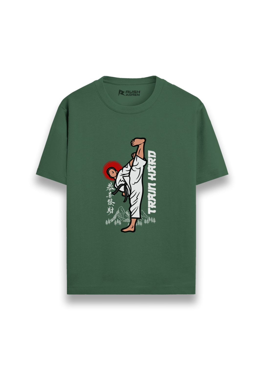 Boys Train Hard Karate Classic T-Shirt