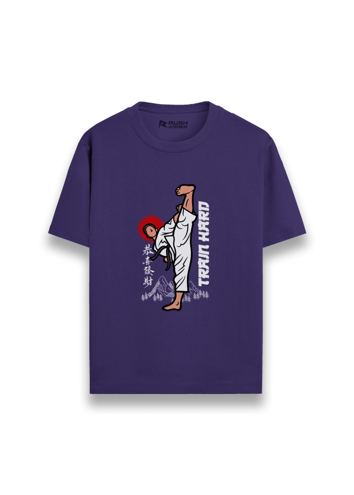 Boys Train Hard Karate Classic T-Shirt