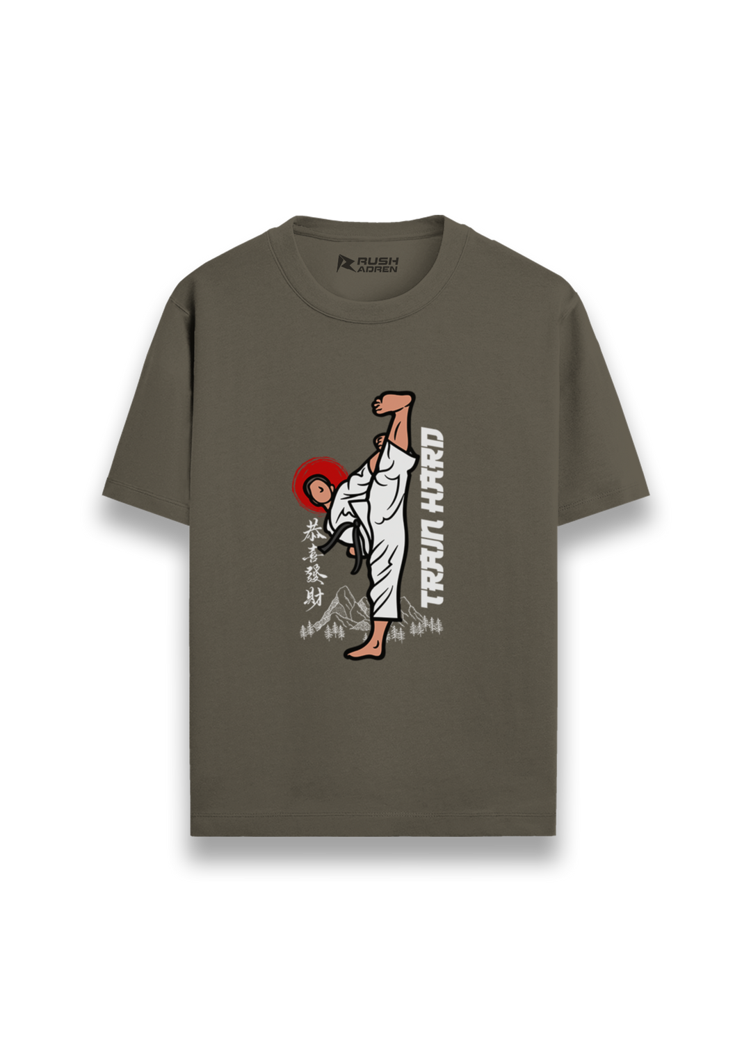 Boys Train Hard Karate Classic T-Shirt