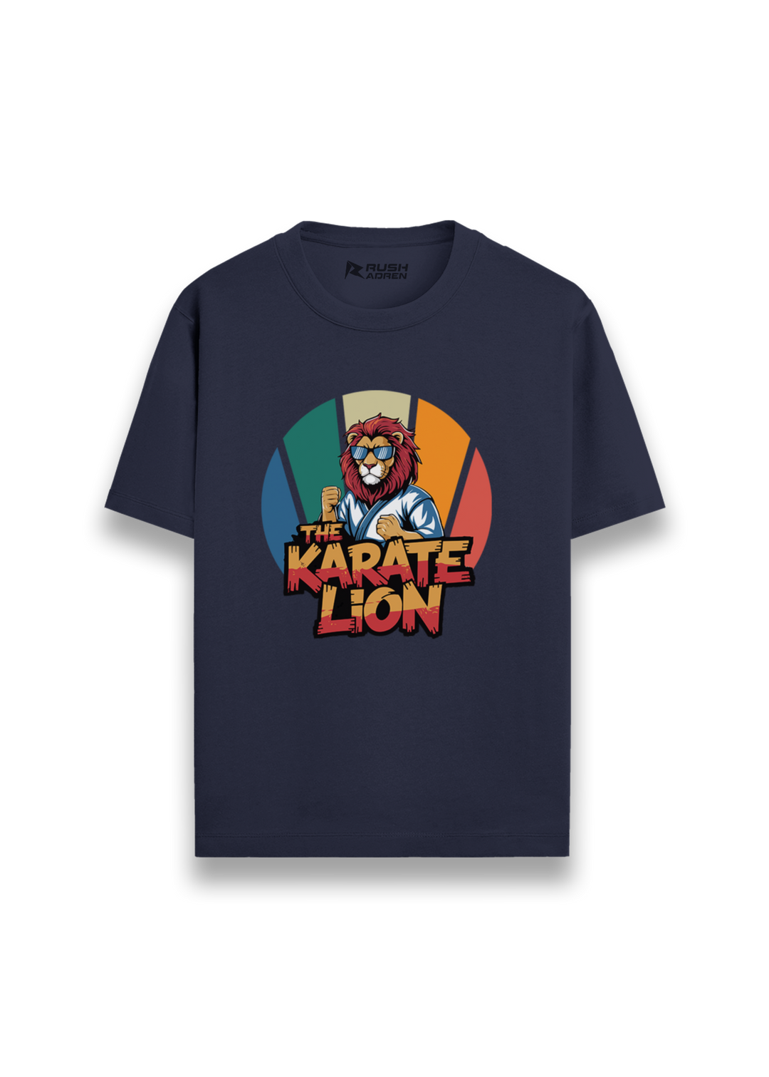 Boys Lion Spirit Karate Graphic T-Shirt