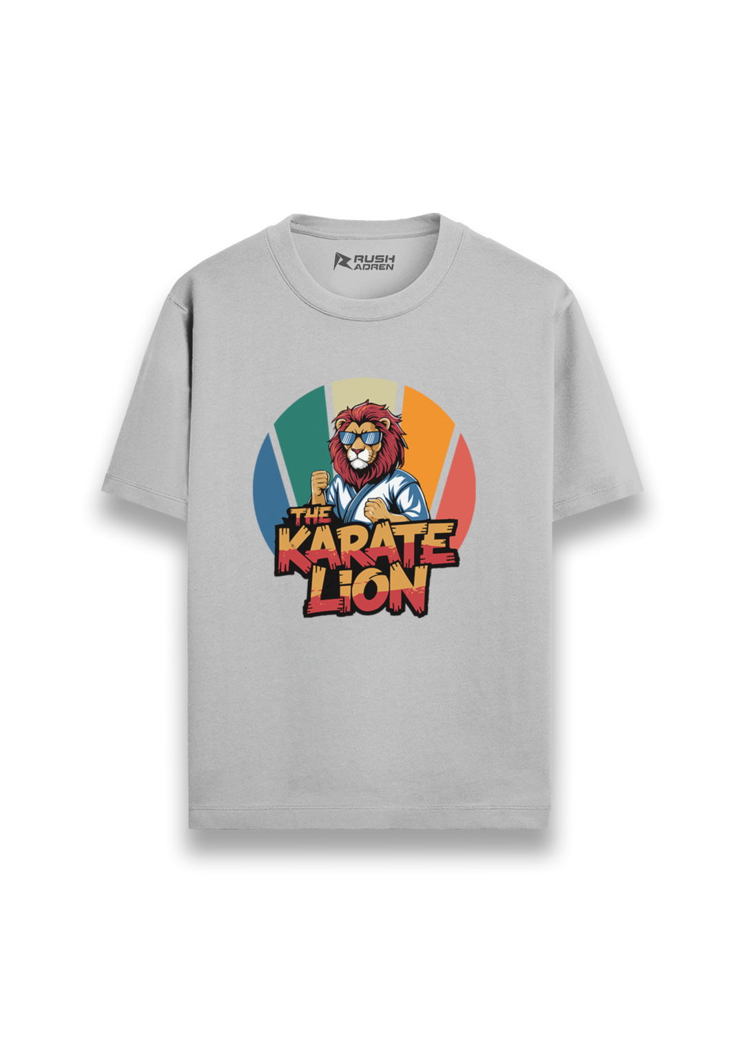 Boys Lion Spirit Karate Graphic T-Shirt