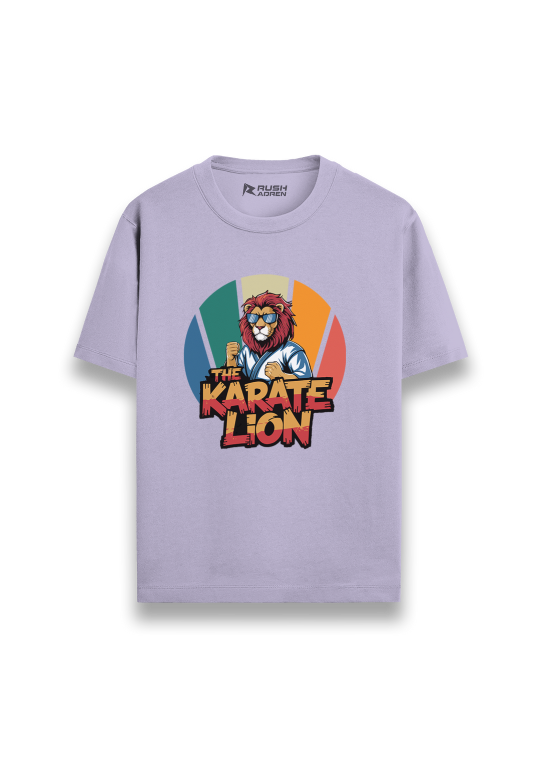 Boys Lion Spirit Karate Graphic T-Shirt