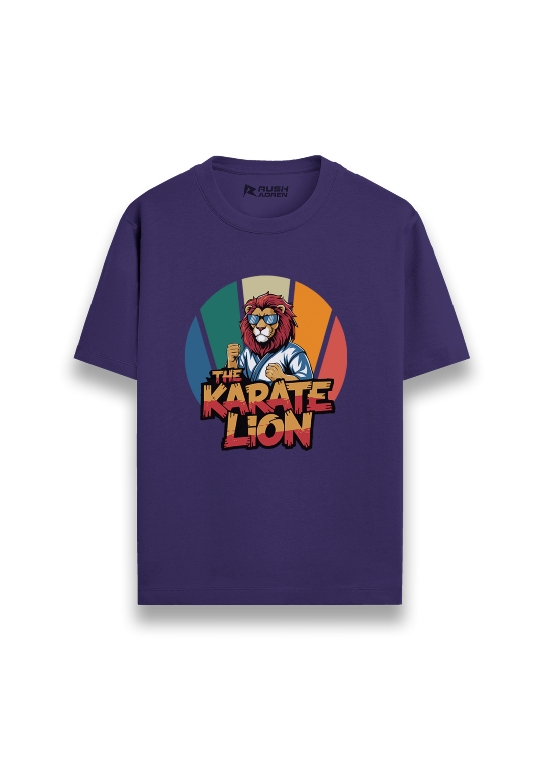 Boys Lion Spirit Karate Graphic T-Shirt
