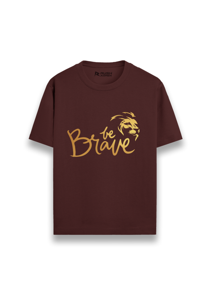 Boys Gold Printed Classic T-Shirt