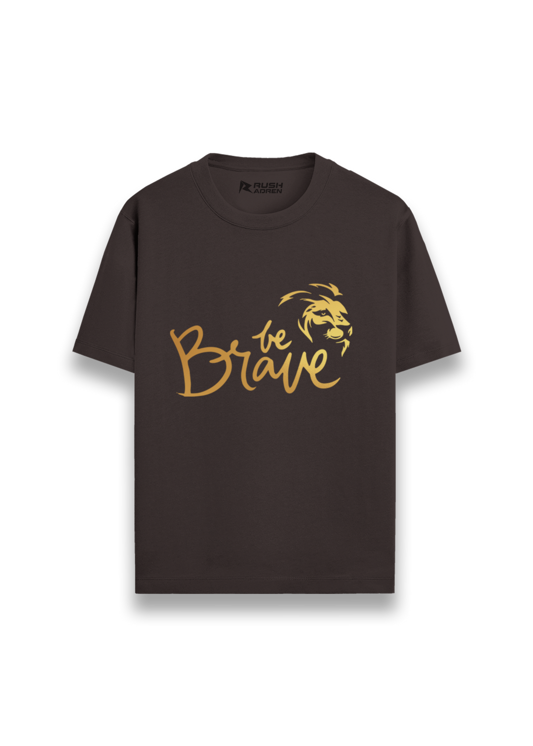 Boys Gold Printed Classic T-Shirt