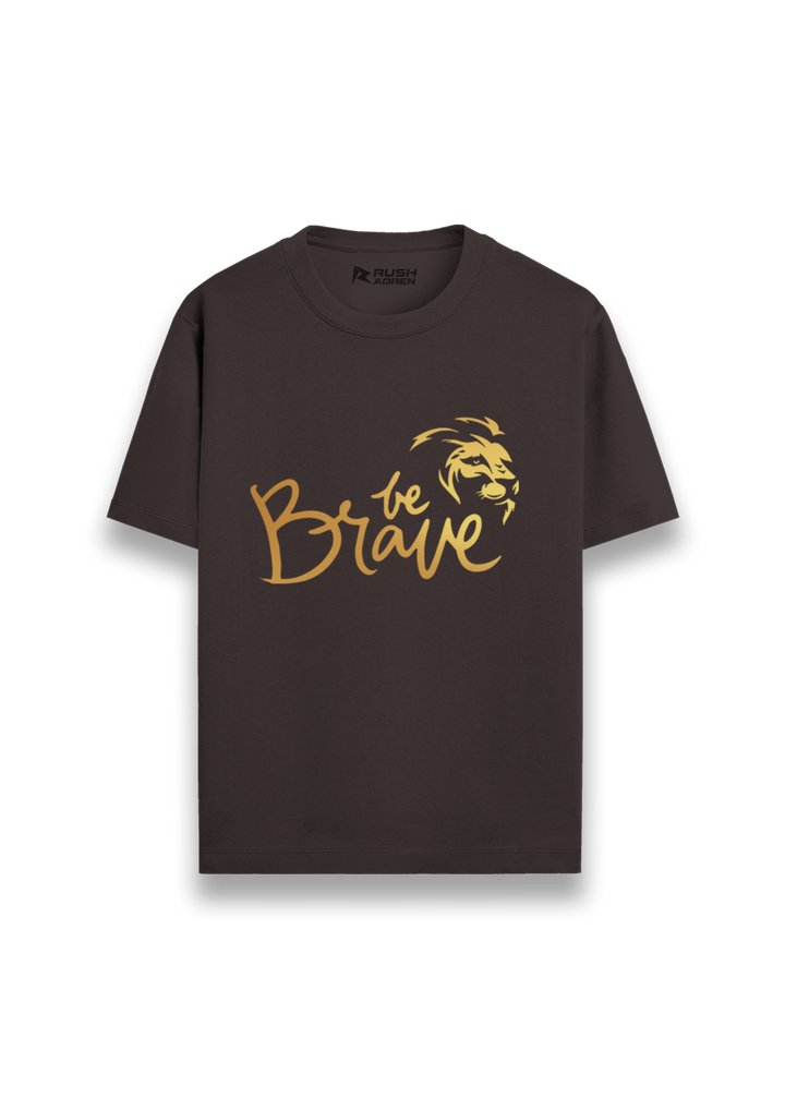 Boys Gold Printed Classic T-Shirt