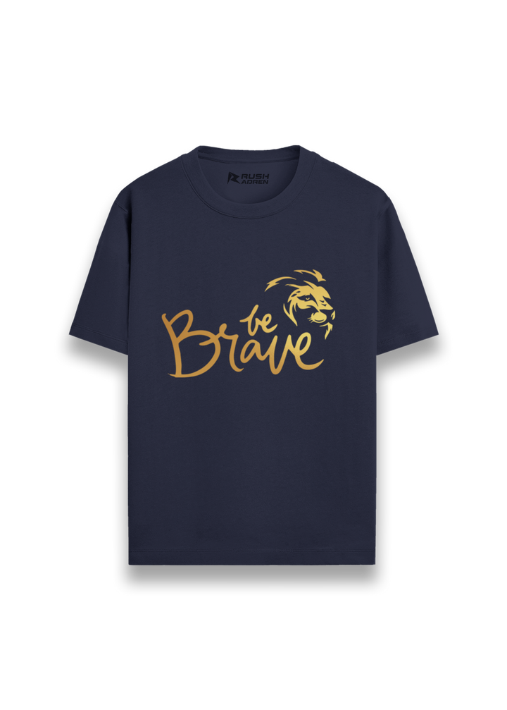 Boys Gold Printed Classic T-Shirt