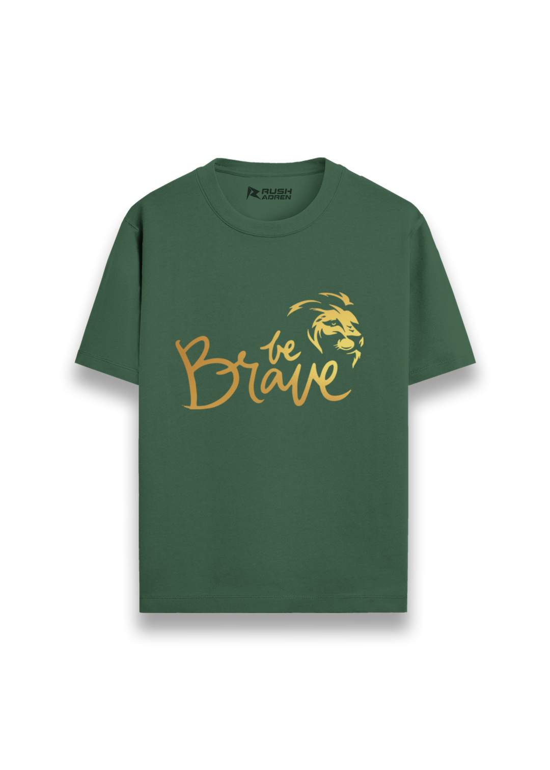 Boys Gold Printed Classic T-Shirt