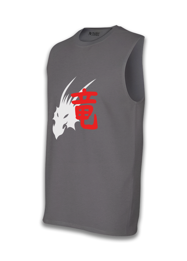 Dragon Spirit Kanji Sleeveless T-Shirt