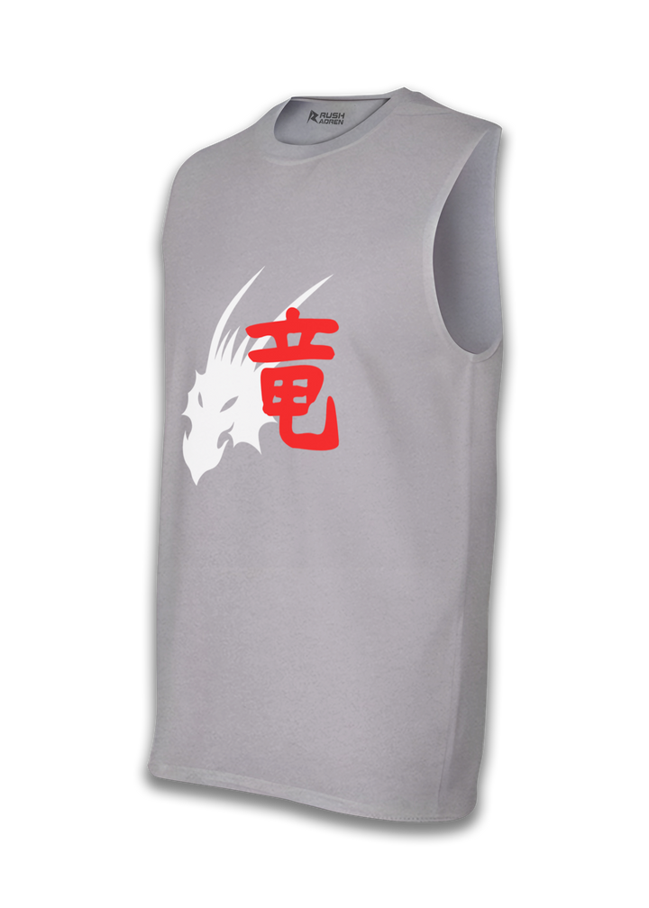 Dragon Spirit Kanji Sleeveless T-Shirt