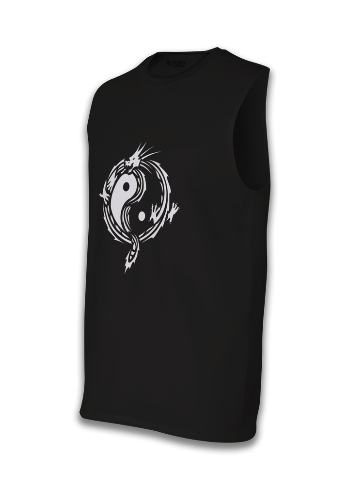 Dragon Spirit Yin-Yang Sleeveless T-Shirt