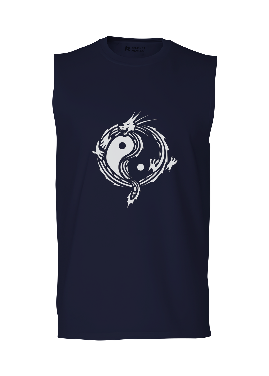 Dragon Spirit Yin-Yang Sleeveless T-Shirt