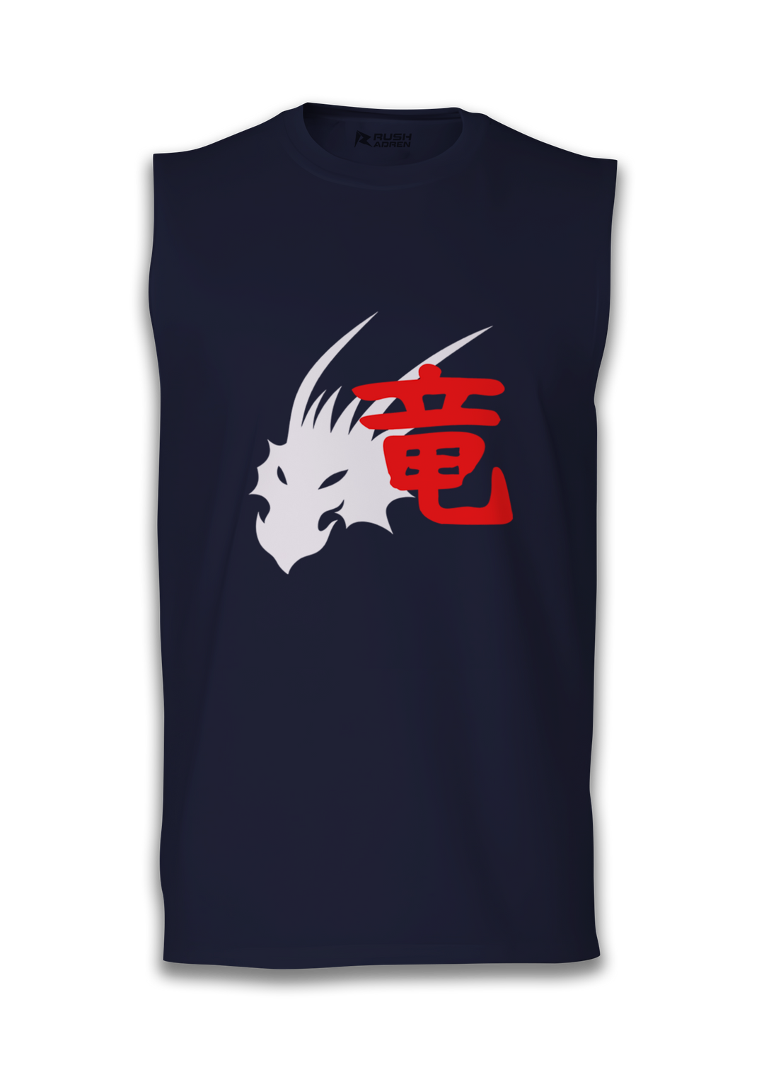 Dragon Spirit Kanji Sleeveless T-Shirt