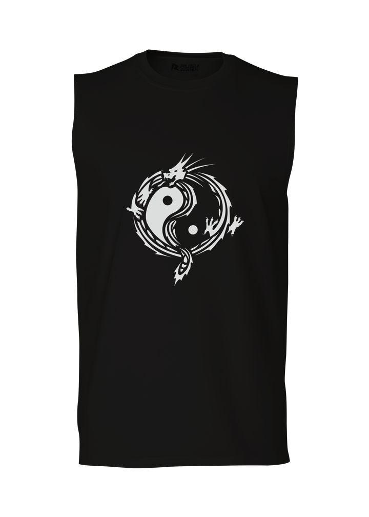 Dragon Spirit Yin-Yang Sleeveless T-Shirt