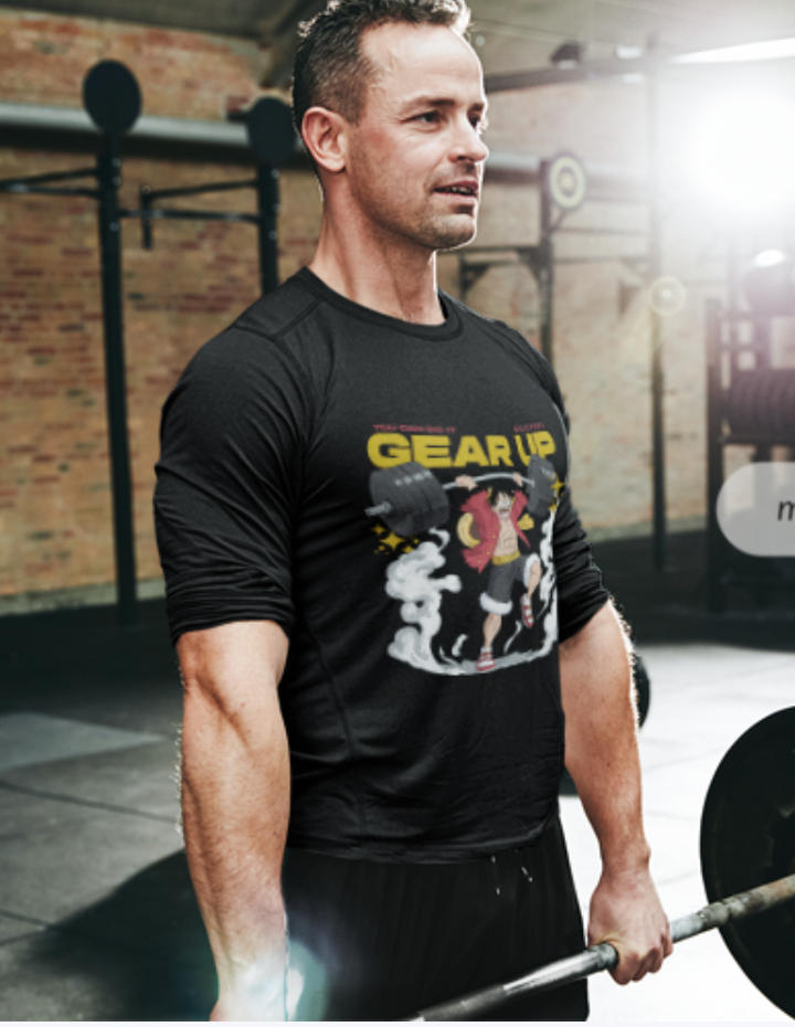 Gear Up - Men's Full Sleeve T-Shirt