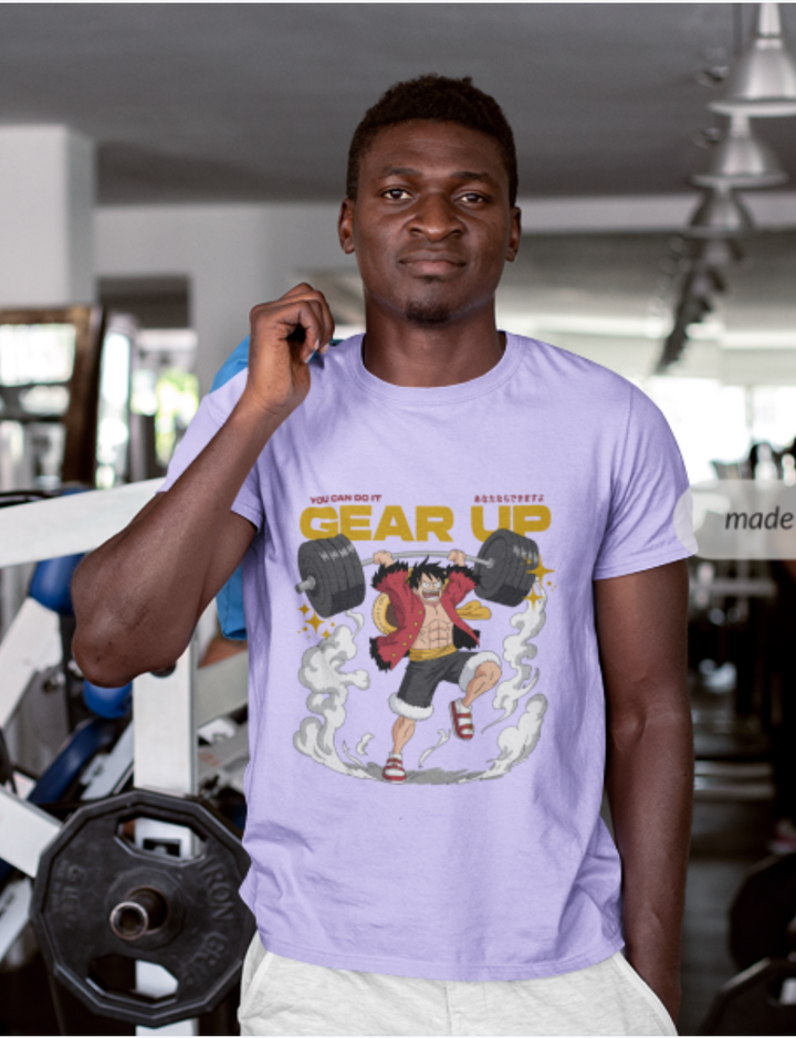 Gear Up - Motivational Gym Tee