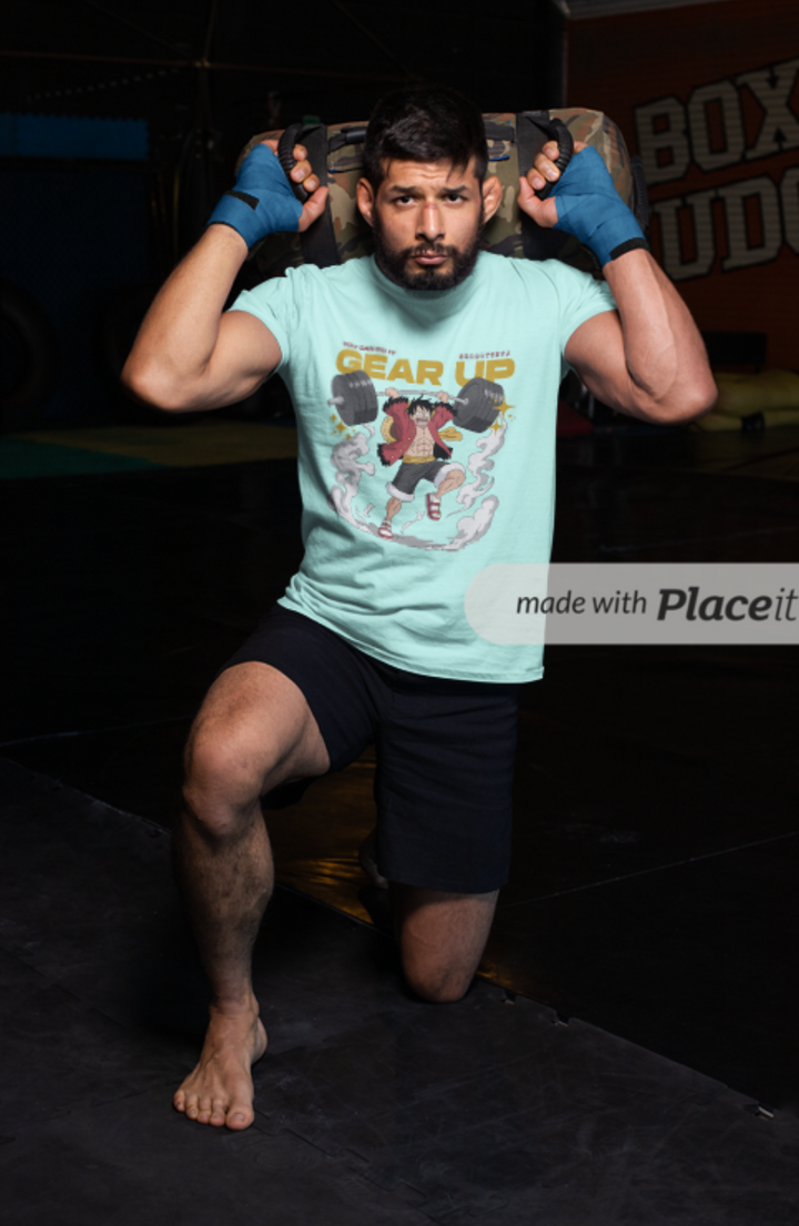 Gear Up - Men's Motivational Gym Tee