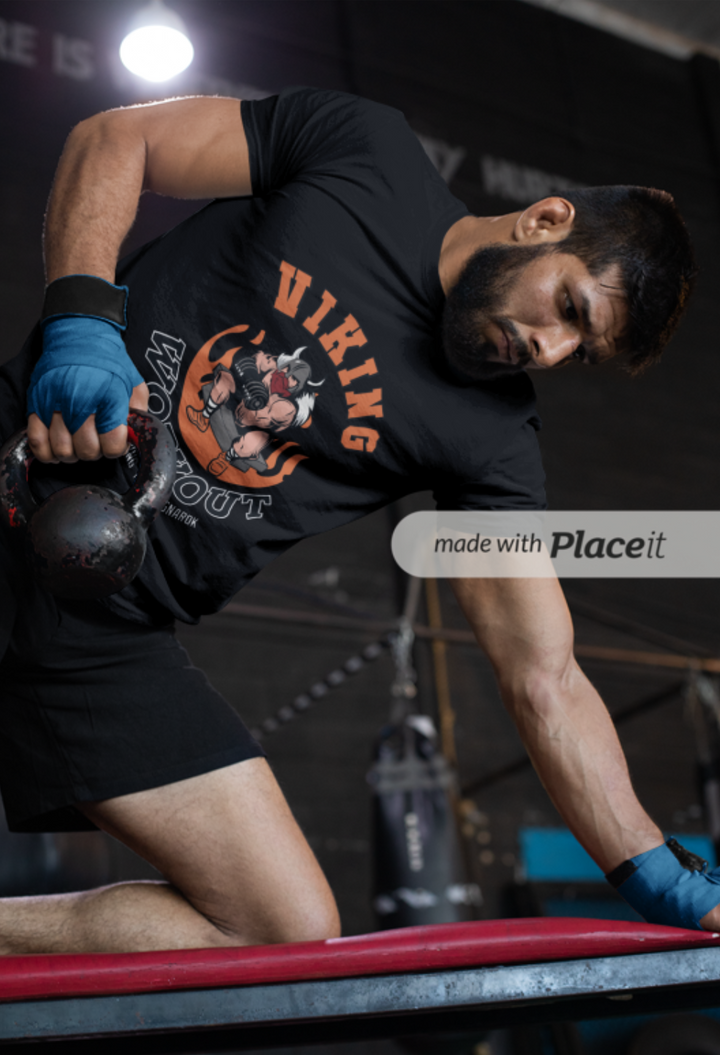 Viking Workout – Training for Ragnarok Gym T-Shirt