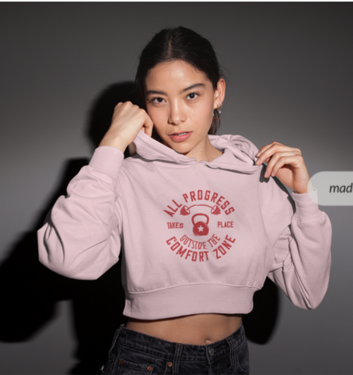 Female Cropped Hoodie